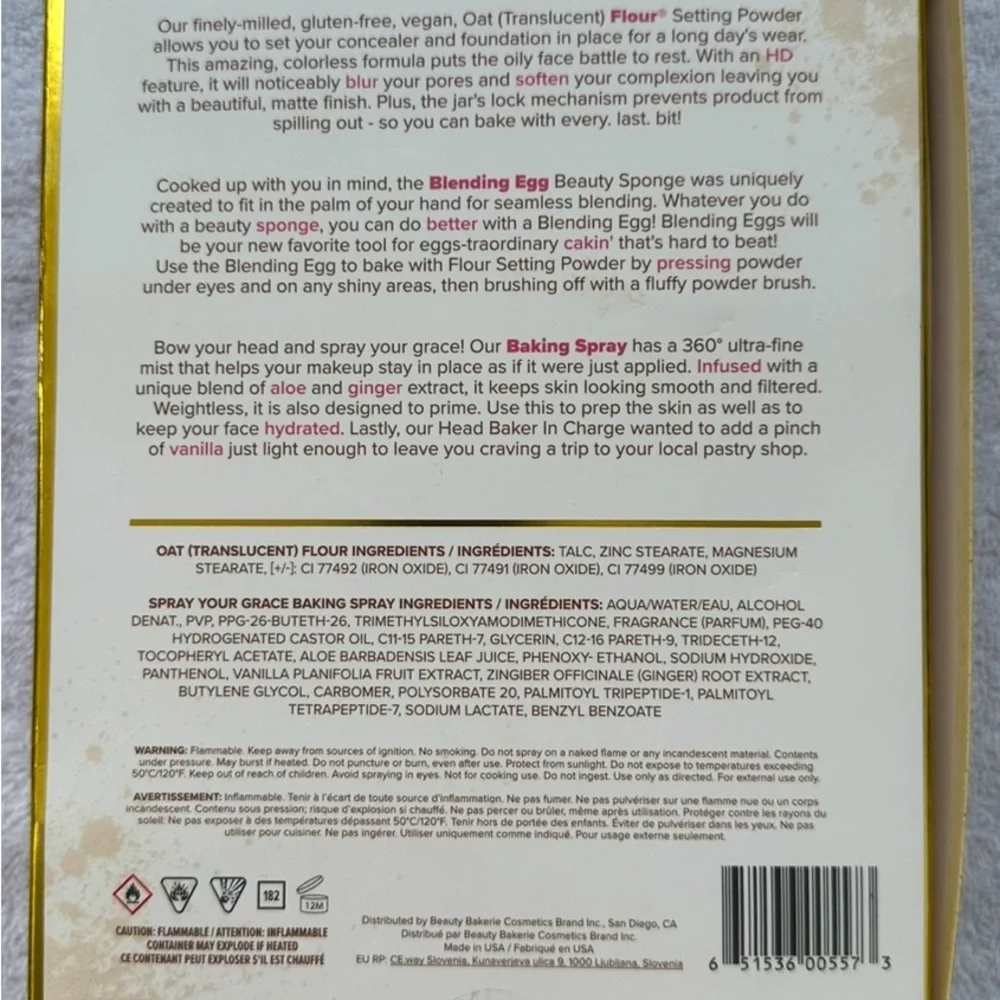 Beauty Bakerie Cake To Go Baking Essentials Kit - Pink and Gold Accents - Picture 4 of 4